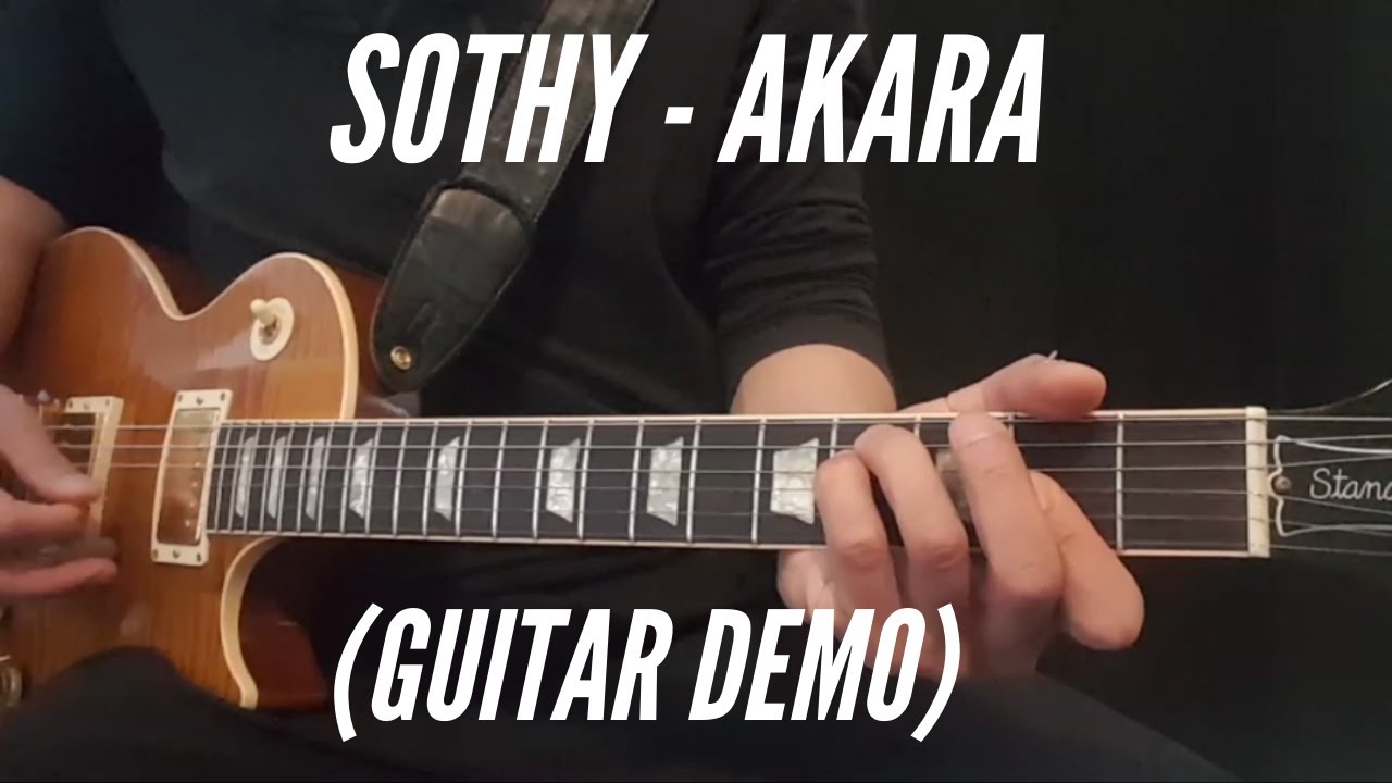 Sothy - Akara (Guitar Demo) [Cambodian Music]