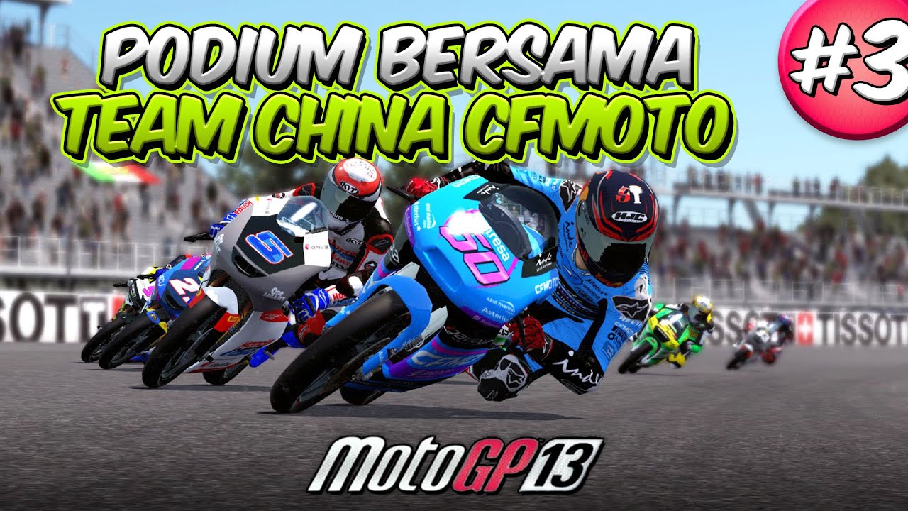 Double Podium untuk Team CFMoto Moto3 | Career Mode #3