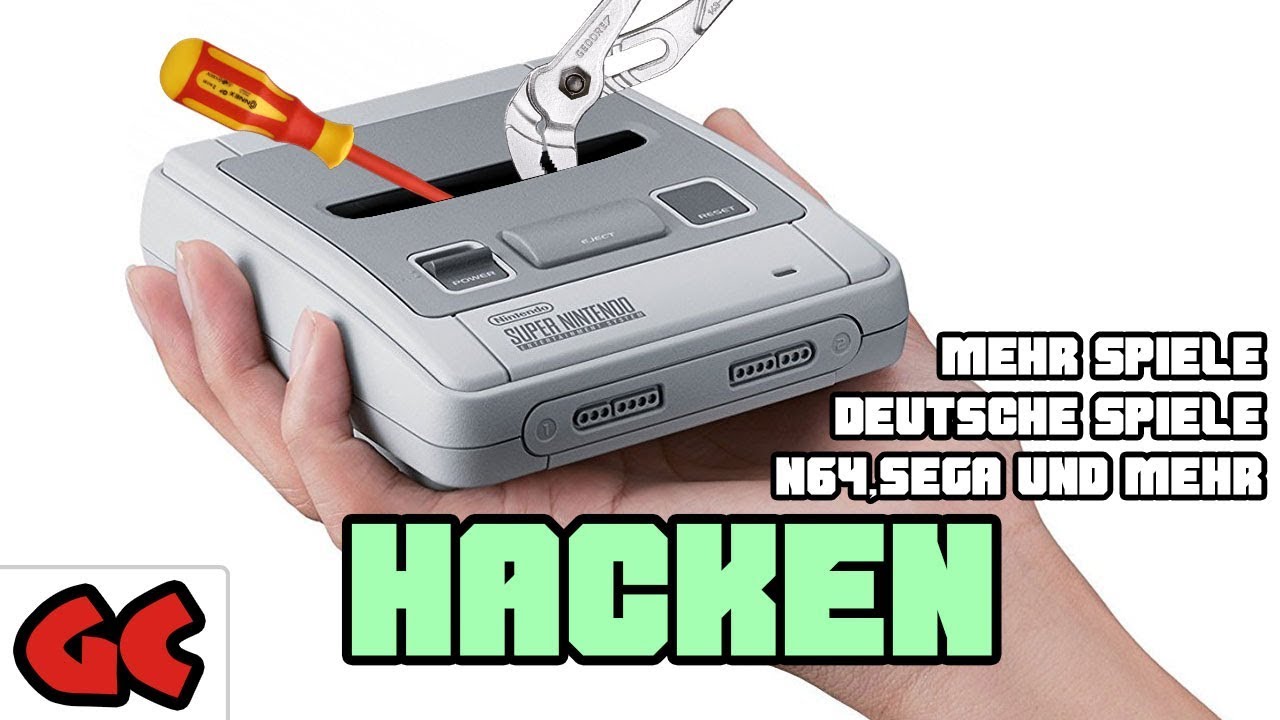 SNES Mini hacken, deutsche Spiele patchen, N64 Spiele drauf abspielen