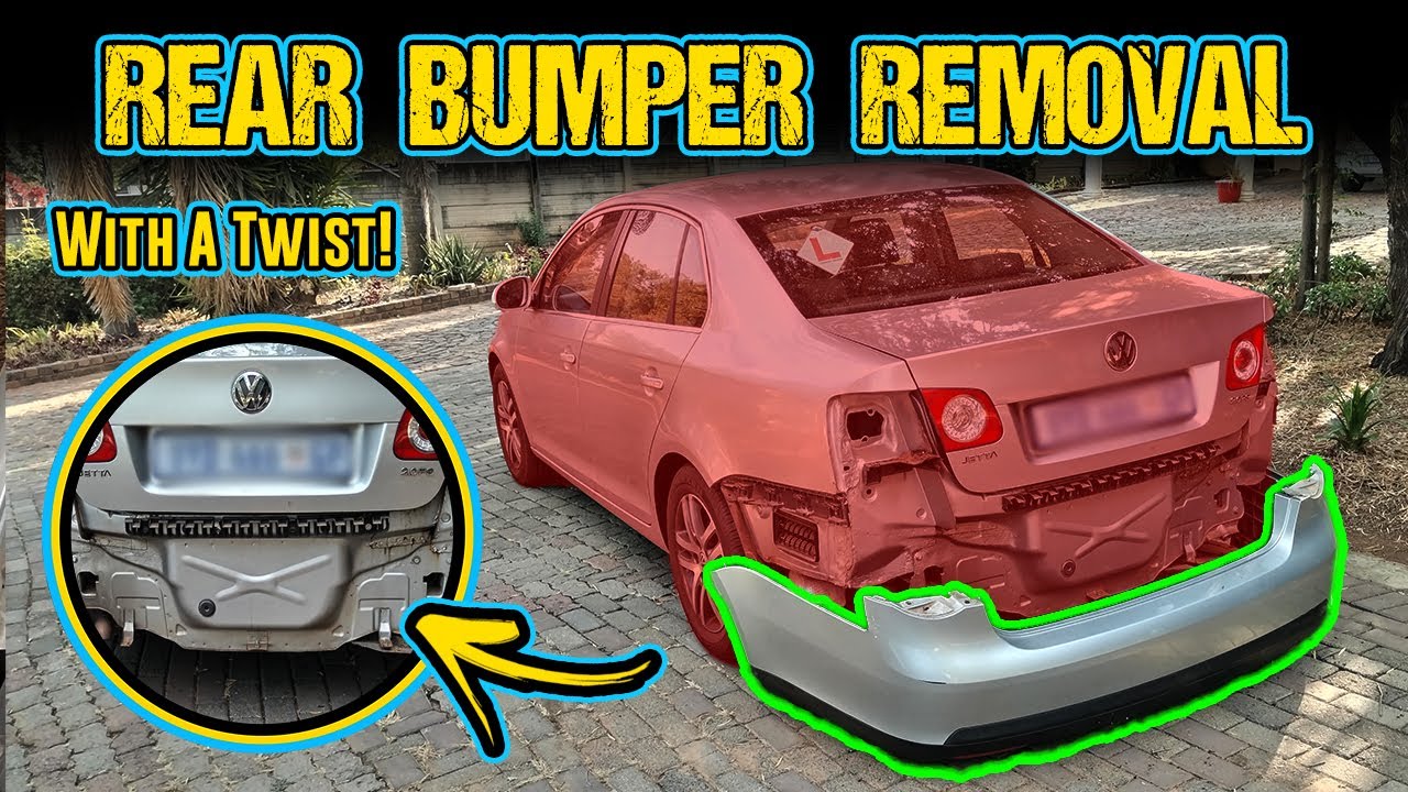 How To Remove A Rear Bumper | VW Golf/Jetta Mk5
