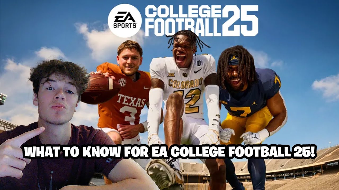 WHAT TO KNOW AND EXPECT FOR EA COLLEGE FOOTBALL 25! PLUS MVP EDITION GIVEAWAY!