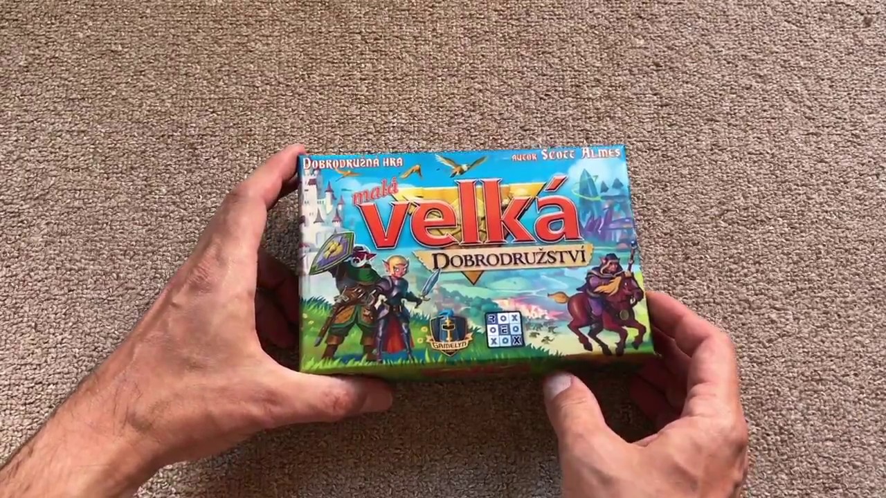 Představení deskové hry Malá velká dobrodružství