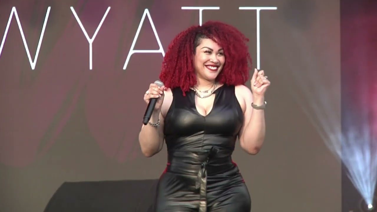 Keke Wyatt live at Wednesday Wind down in East Point