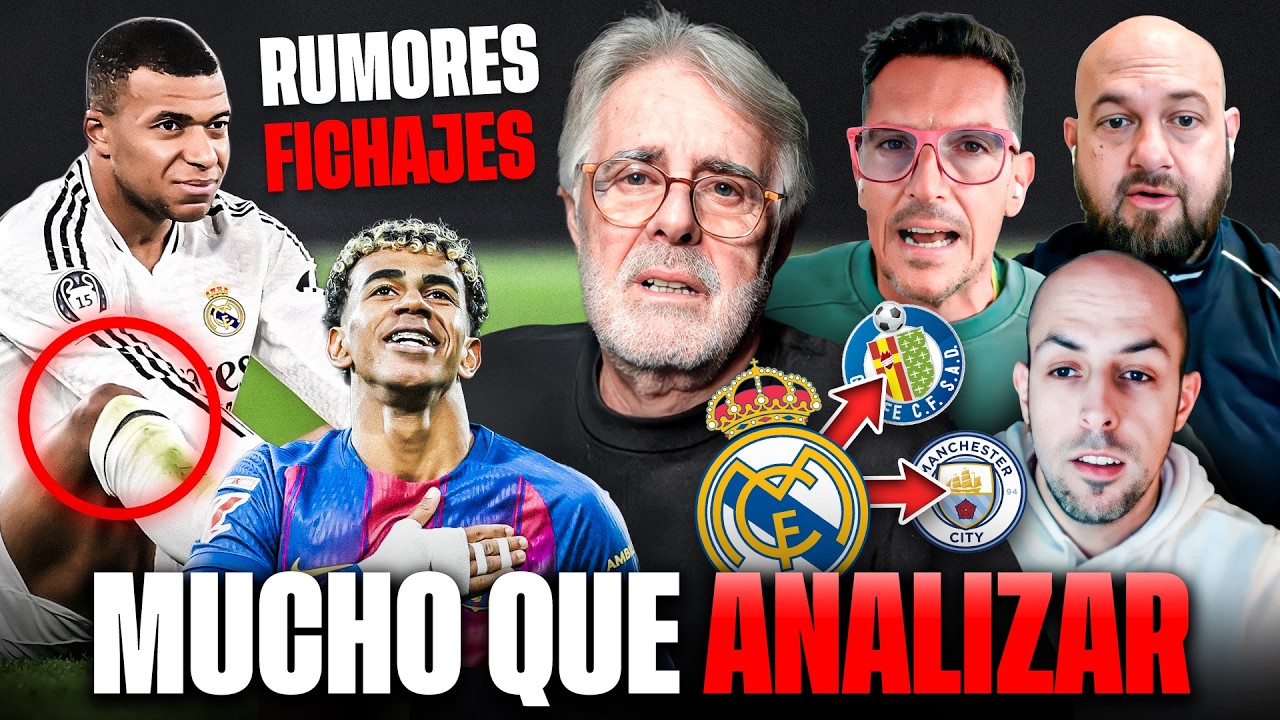 ¿PUEDE GANAR EL REAL MADRID ESTA LIGA? ¿HASTA CUANDO ESTARÁ MBAPPÉ LESIONADO? | FICHAJES, RUMORES...