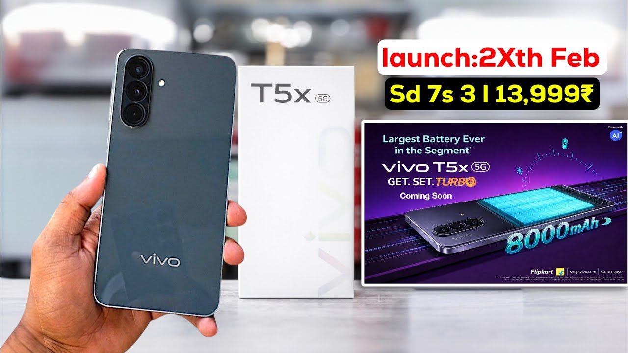 Vivo T5x 5g Killer Phone - Launch Date & Price In India!