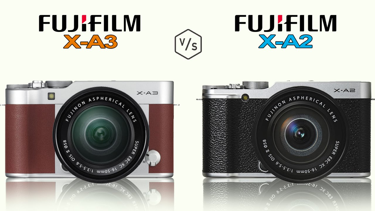 FujiFilm X-A3 vs FujiFilm X-A2