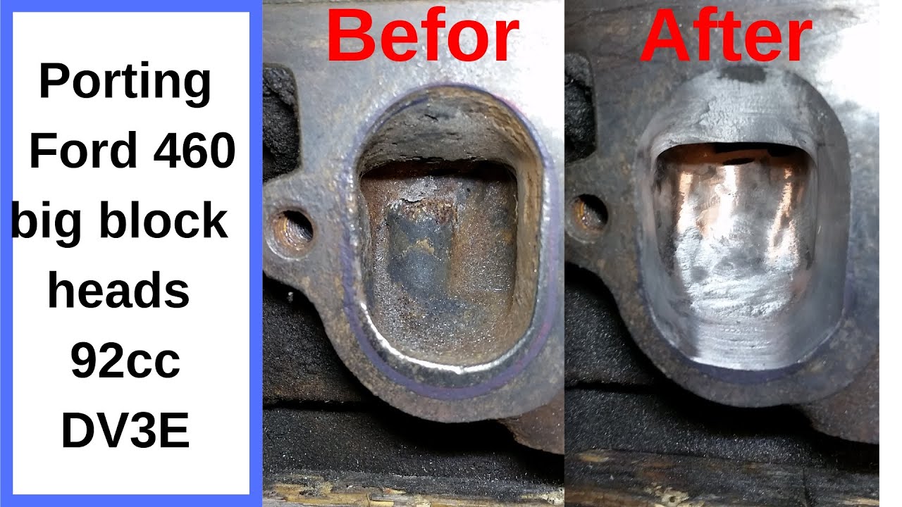 Best (Cylinder head porting) tool dent side 460 build