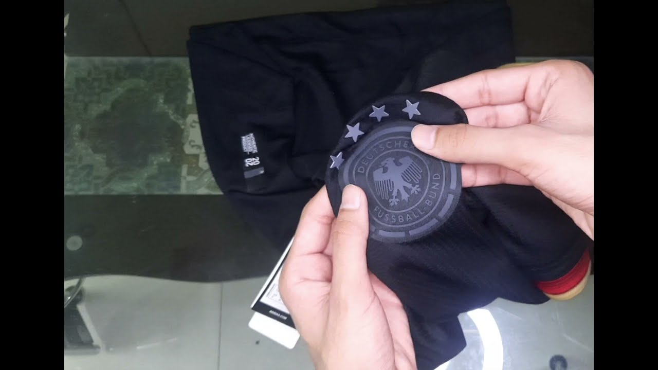 Germany Euro 2020 Away 'Blackout' Jersey Unboxing/Review
