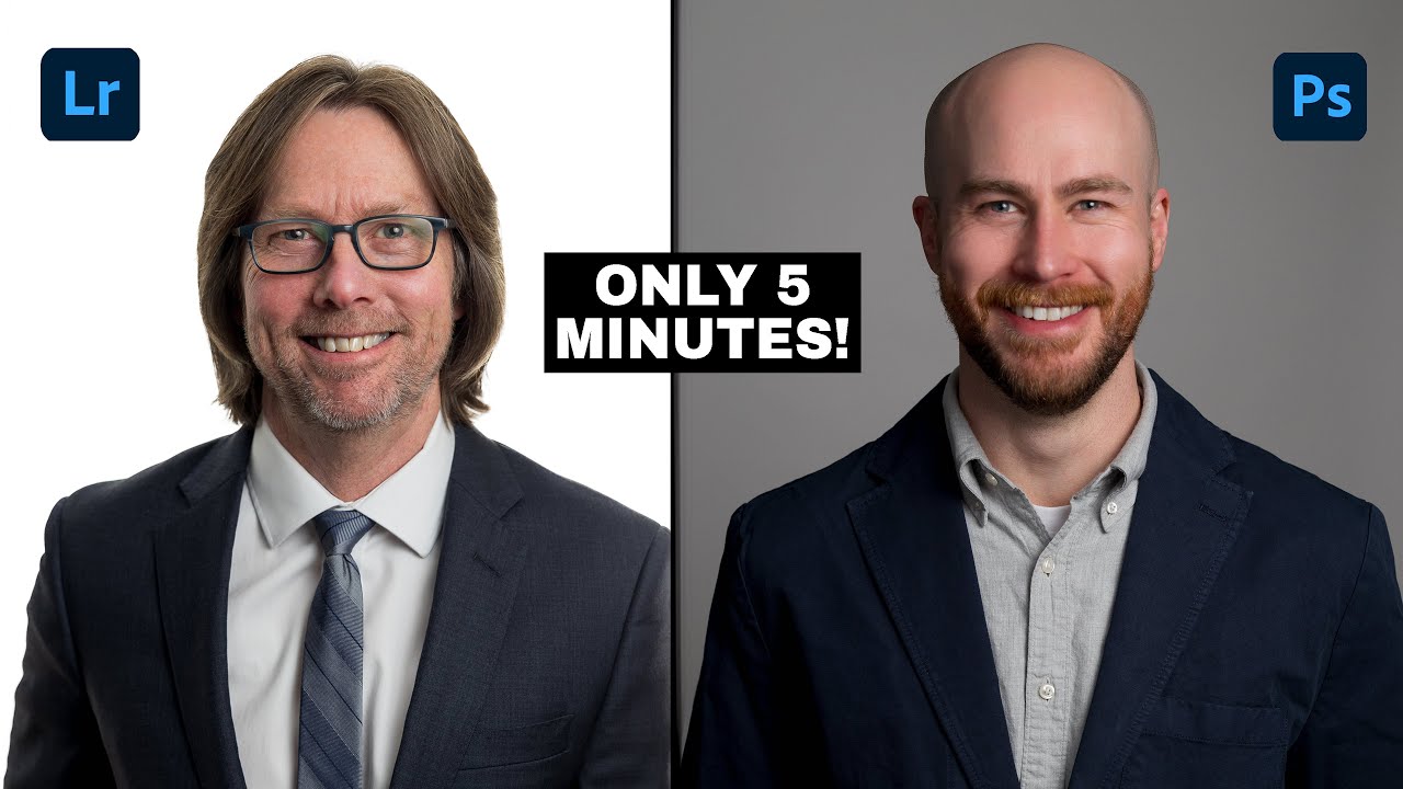 How to: Editing Corporate Headshots FAST!