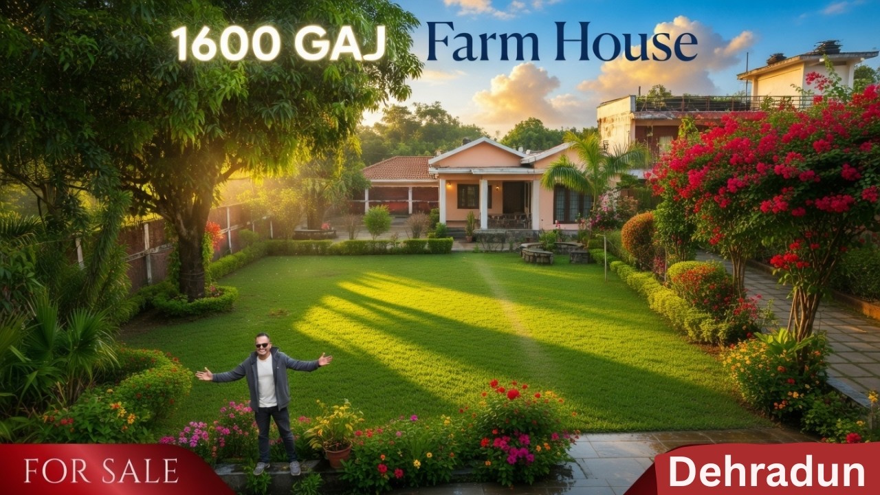 1600 Gaj Farm House for Sale in Dehradun Uttarakhand -