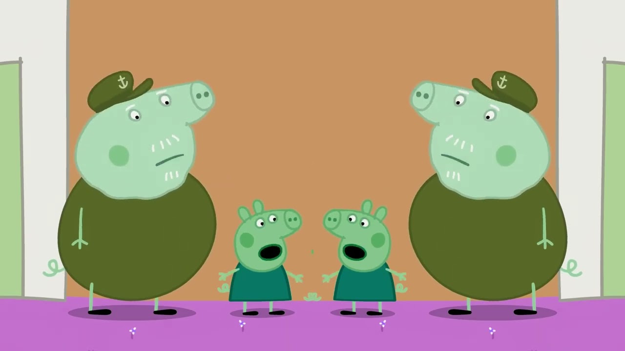 Peppa pig-George lost is balloon.[ (Sponsored by Klasky Csupo 2001)