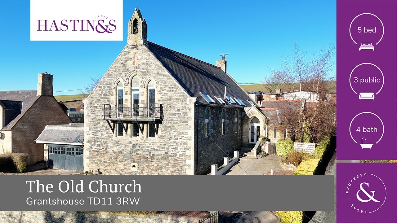 The Old Church,  Grantshouse TD11 3RW - Video Tour