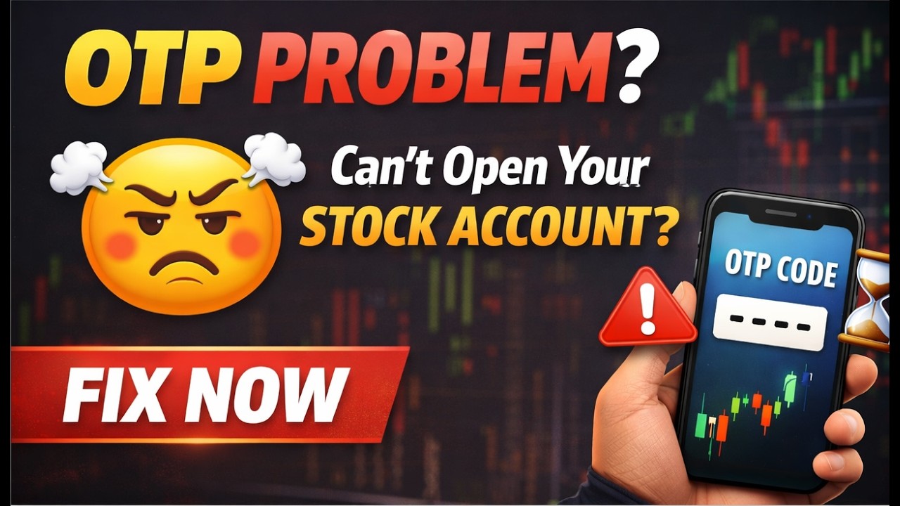 OTP Problem when opening account on stock Market