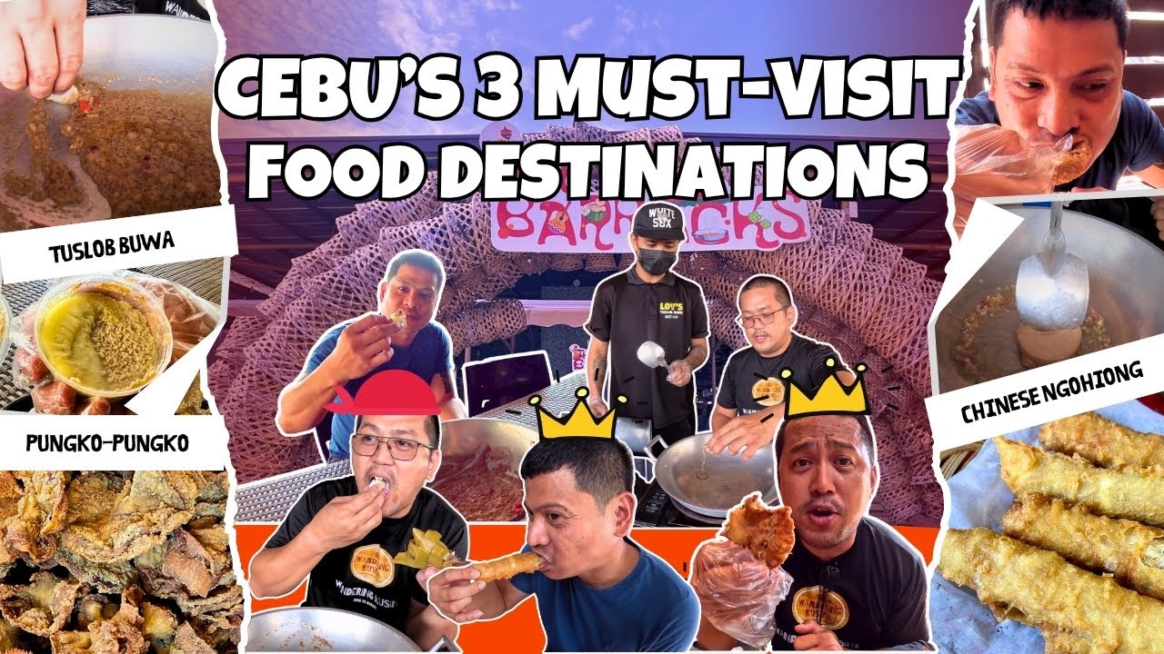 Cebu's 3 Must-Visit Food Destinations | Sagarang Cebu Food Trip | Finale Vacation Vlog Episode 23
