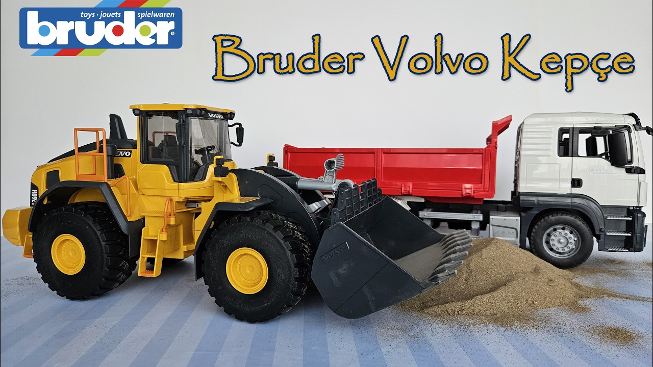 Bruder Volvo Kepçe L260H 🎁 Kutudan Çıkıyor! Tüm Fonksiyonlarıyla Tam İnceleme