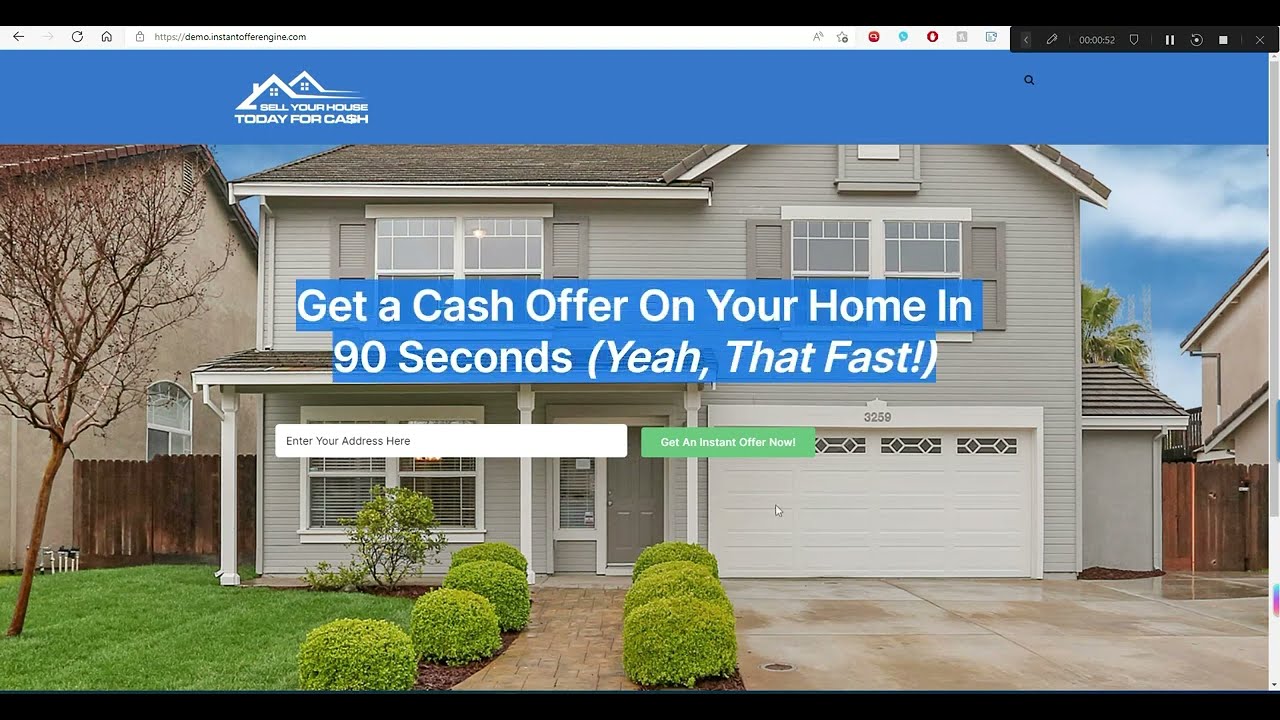 Instant Offer Engine&trade; Demo