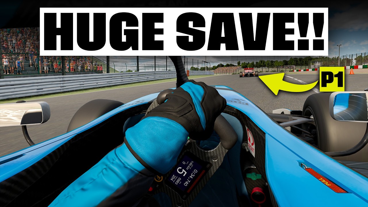 How Did I Save This?? #iracing Super Formula Lights
