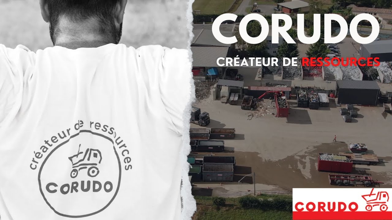 CORUDO : Récupération et traitement des déchets de chantier