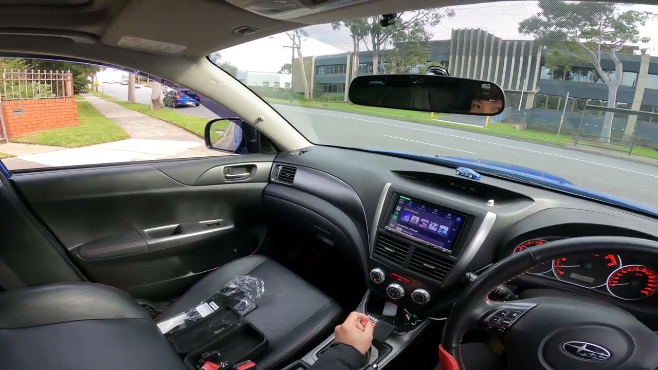 2011 WRX Hatch, EJ25, Invidia Q300 Turboback, RAW sound in 4K! **My first ever video**