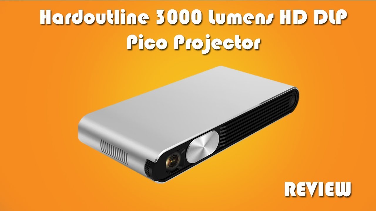 Hardoutline 720P 3000 Lumens 3D Pico Projector Review