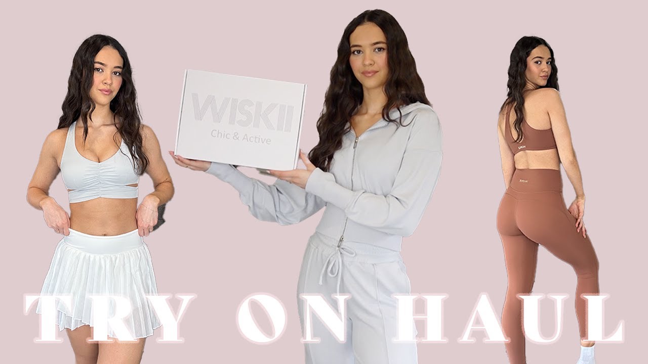 WISKII ACTIVE TRY ON HAUL & REVIEW