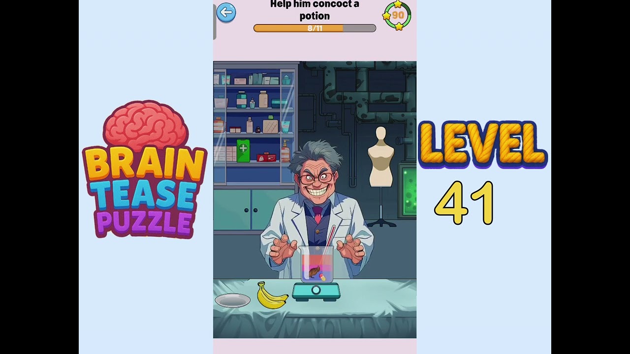 Brain tease puzzle level 41 Walkthrough Solution