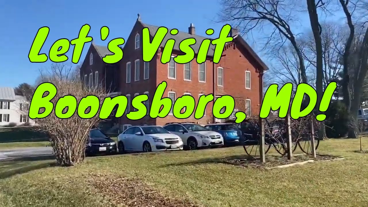 Let's Take a Walking Tour of Boonsboro, MD - Episode 1