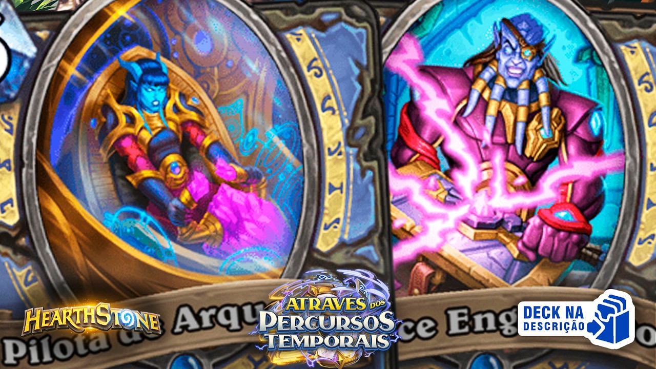 Mago Arqueasa 🚀 Evocando Várias Pilotas 🚀 Deck na Descrição - Hearthstone