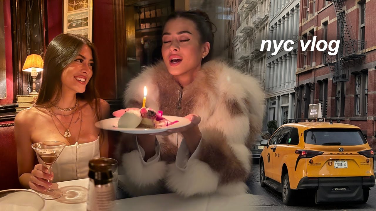 nyc vlogmas | meu aniversário, restaurantes, início do inverno, passando frio