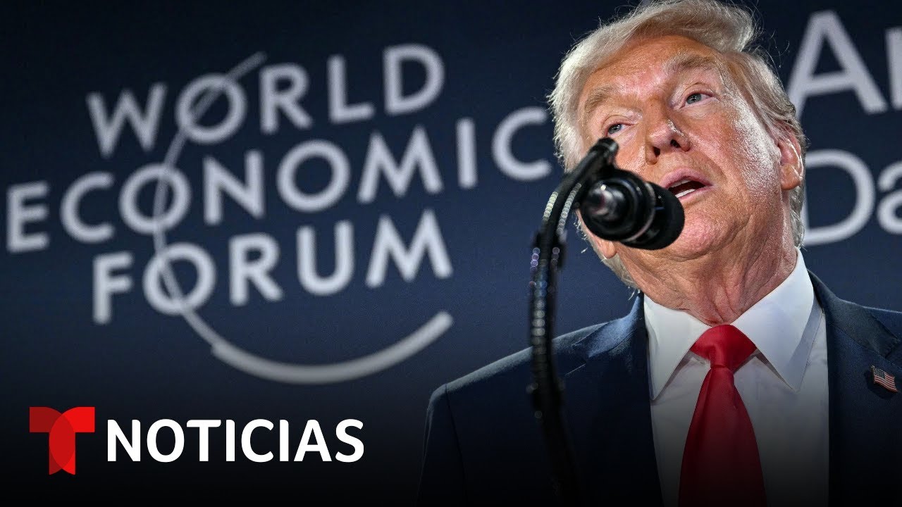 EN VIVO: Trump participa en eventos del Foro Económico Mundial en Davos