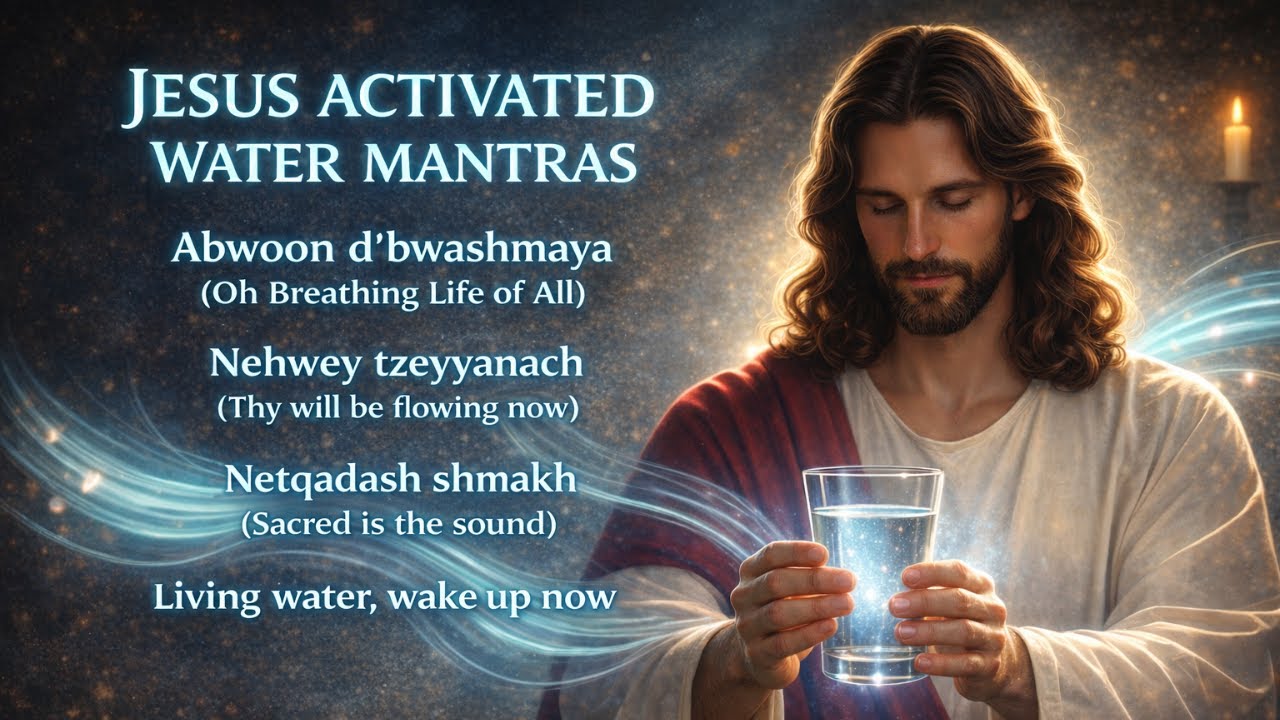 Jesus' Secret Aramaic Mantras: Living Water Code Activate with Sacred Music