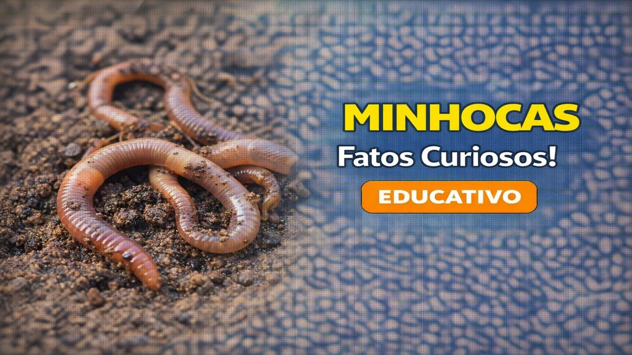 MINHOCAS: OS HERÓIS SILENCIOSOS DO SOLO...
