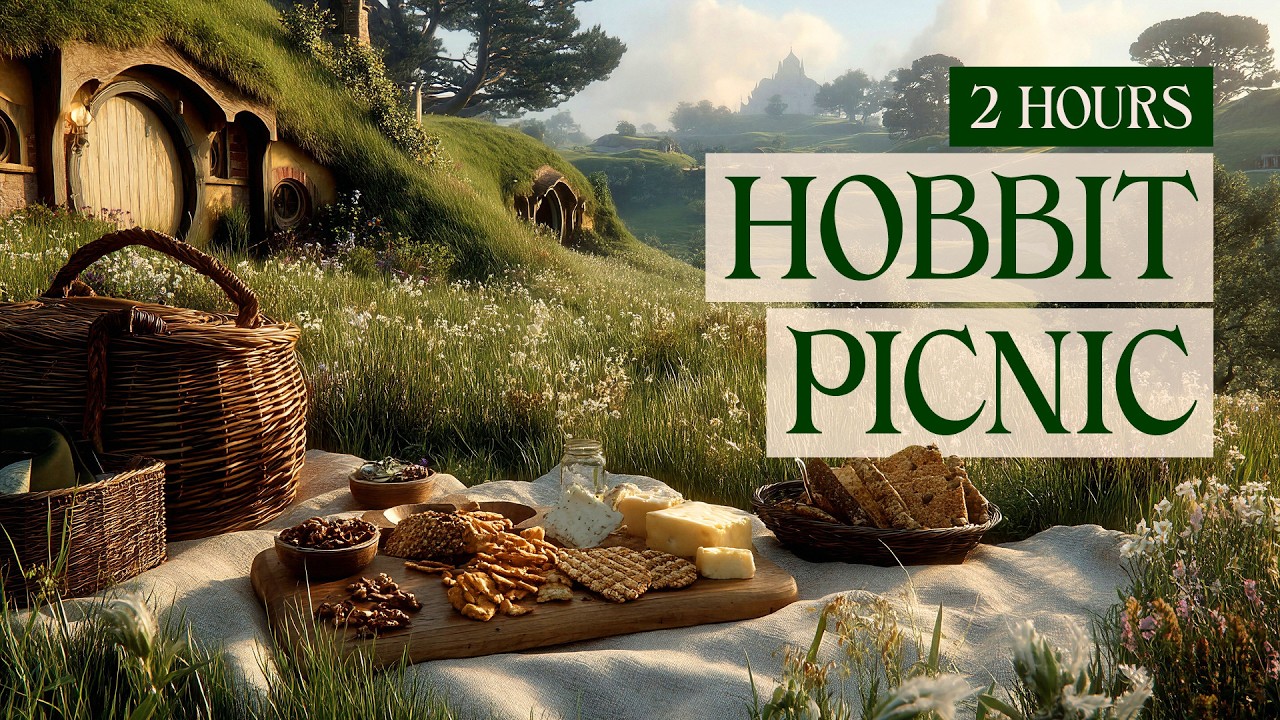 Picnic in the Shire | 2 Hours Celtic Fantasy Music for Writing & Relaxation