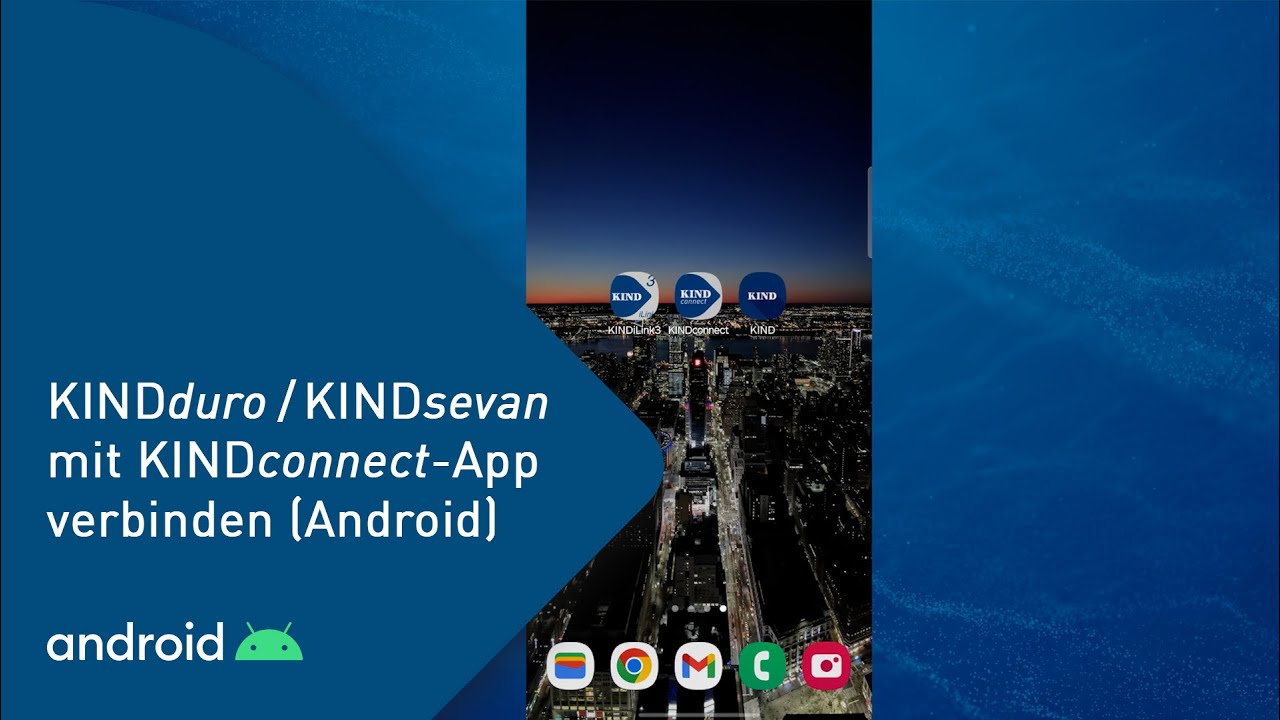 KINDduro/ KINDsevan Hörgeräte mit KINDconnect App verbinden (Android)