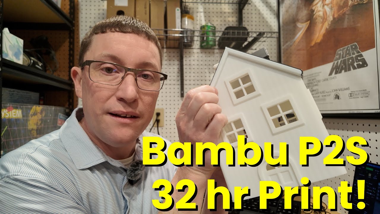 My First 3D Print Over 24 Hours with the Babu P2S
