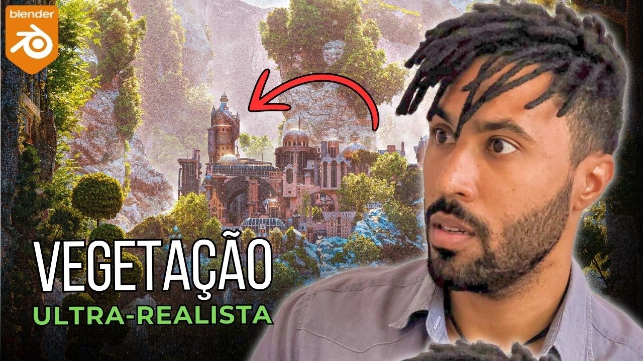 🌱As &aacute;rvores MAIS REALISTAS do Blender - Vegetation Addon V6.0