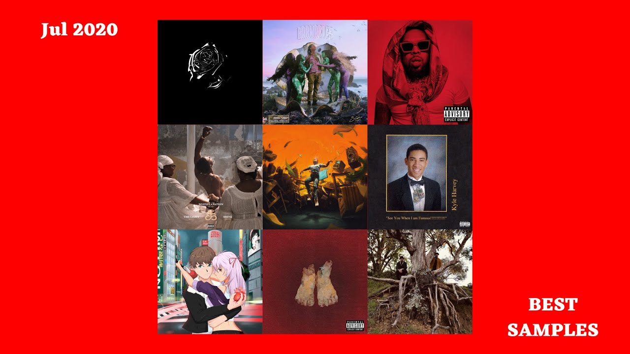 The Best Hip Hop/Rap Samples of July 2020