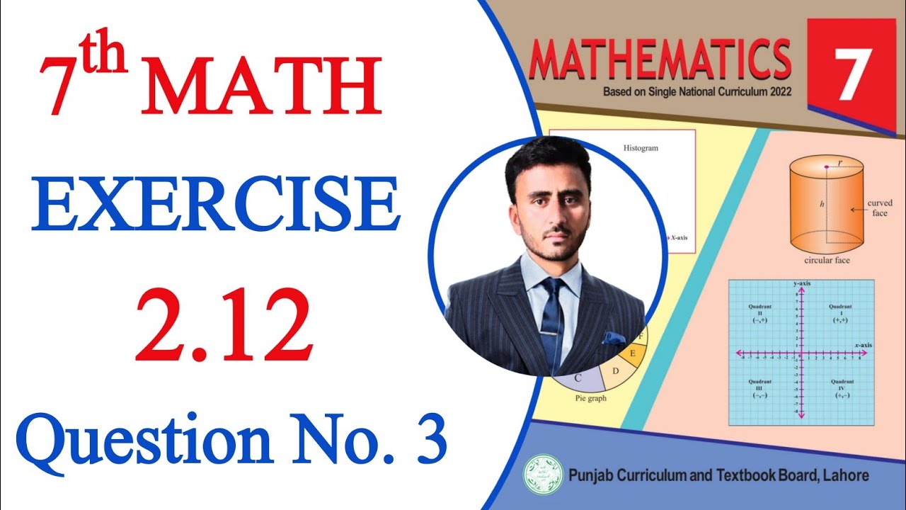 Class 7 Math Exercise 2.12 Question No. 3 | Class 7 Maths Chapter 2 Exercise 2.12 Question 3