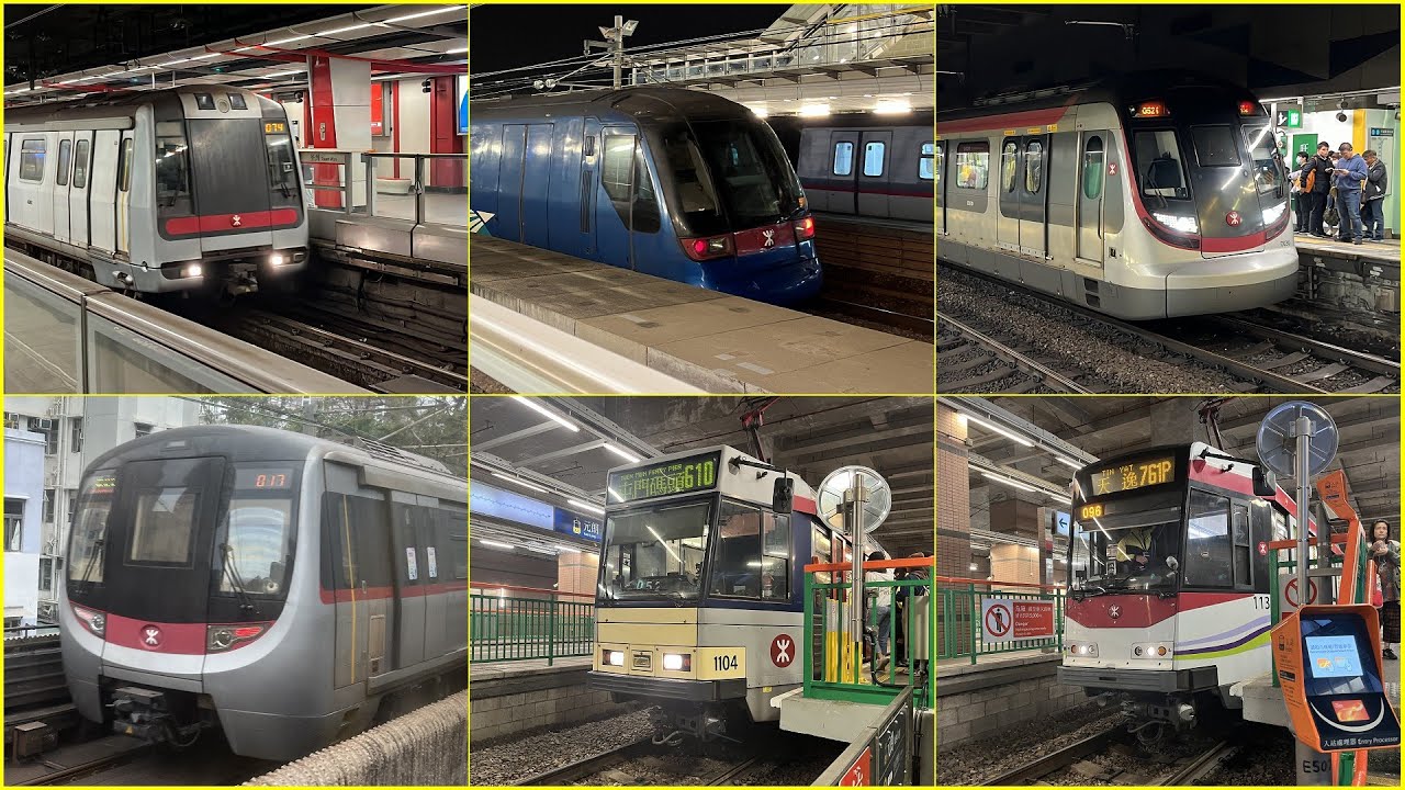 【年初港鐵精華】港鐵客運列車加速音大合集
