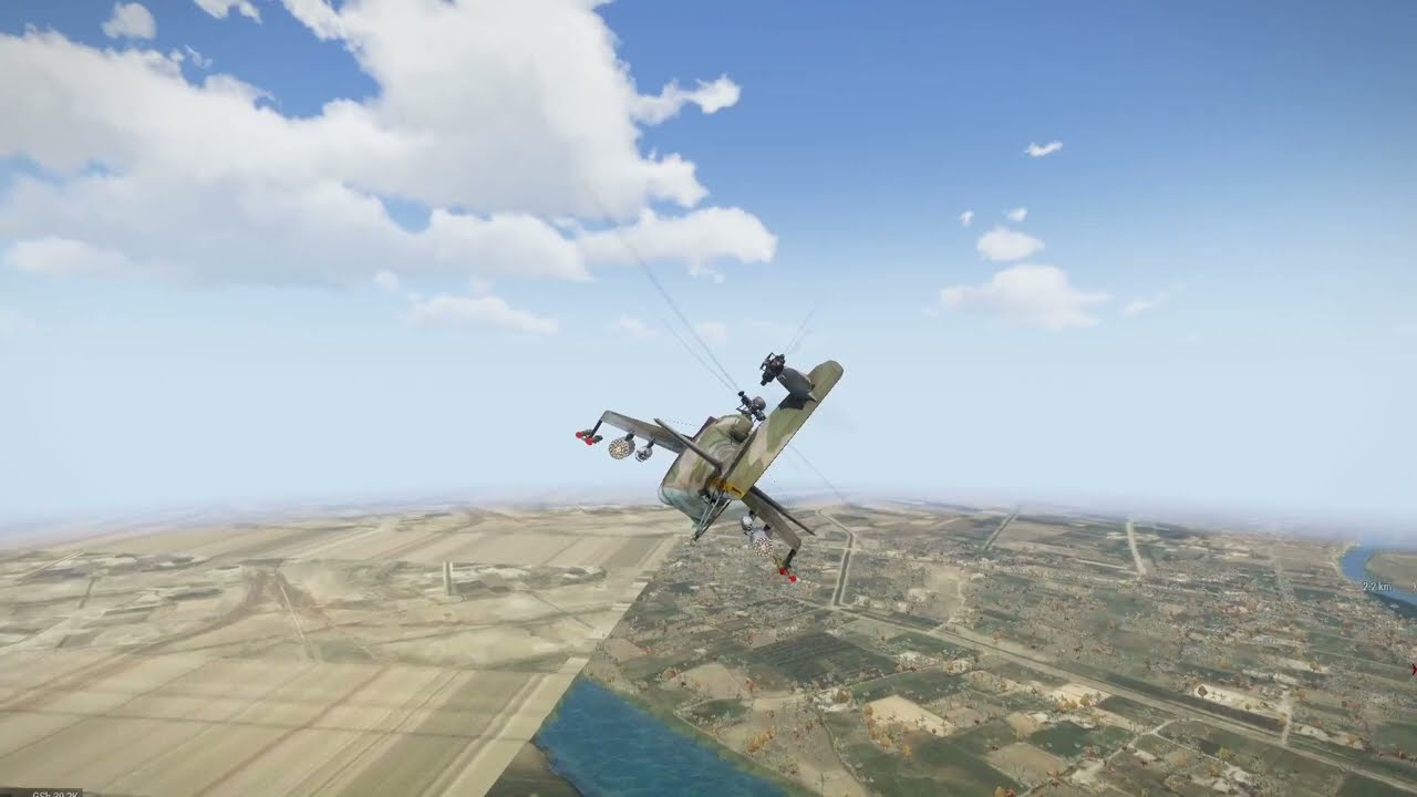 Ukrainian anti-aircraft gun down Russian helicopter || Arma3