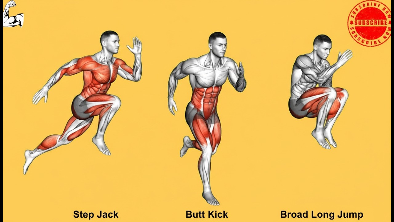 10 Minute Fat Burning HIIT Workout No Equipment