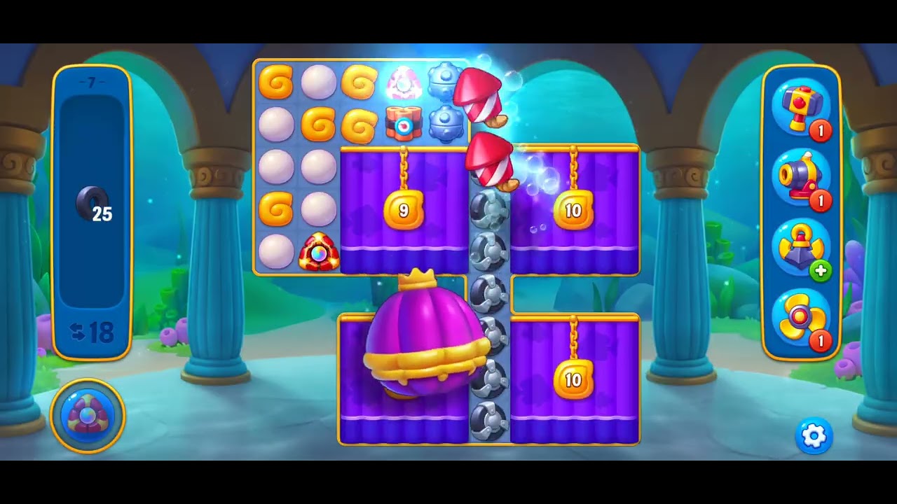 Let's play some Fishdom Level 18148 - 18150 #fishdom #gameplay #games #win 