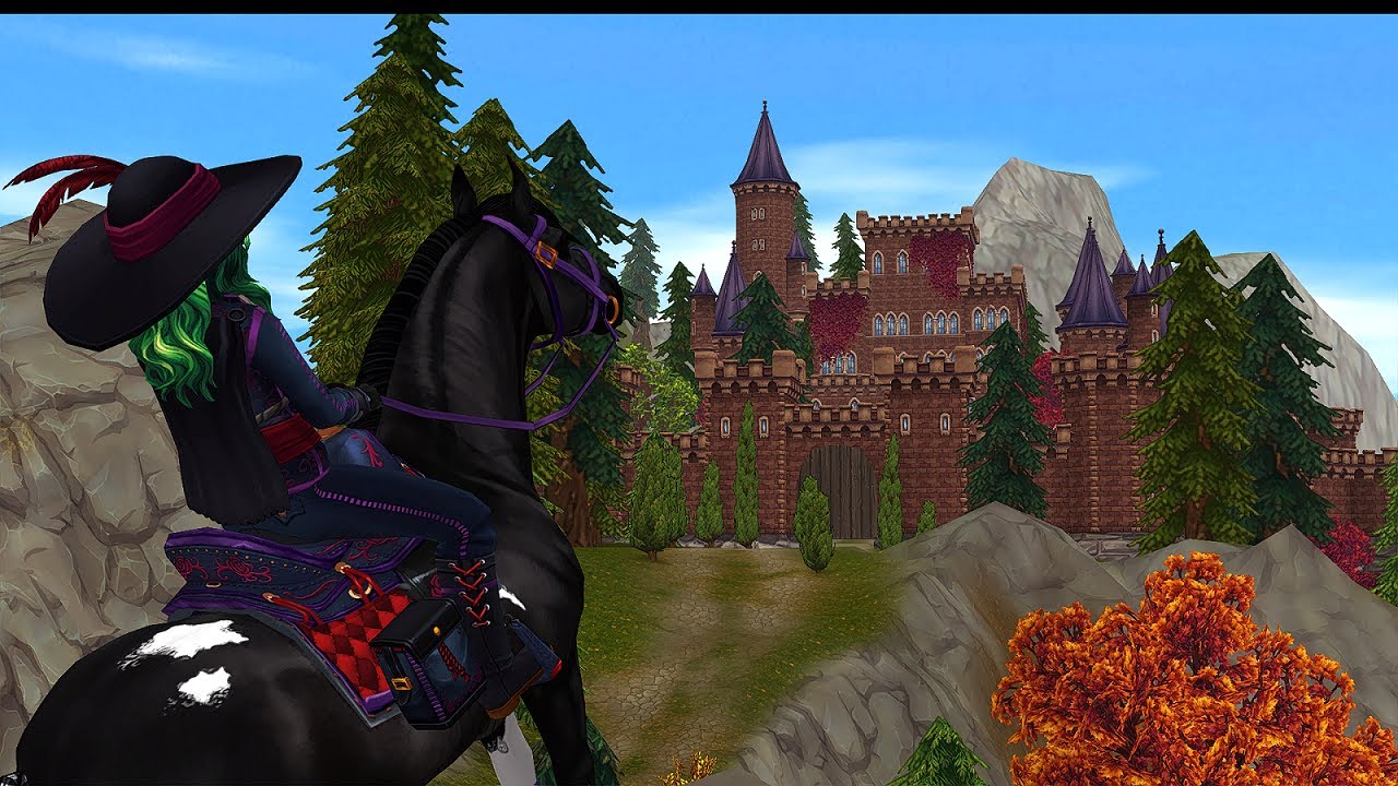 How to climb to Marchenghast Castle (star stable)