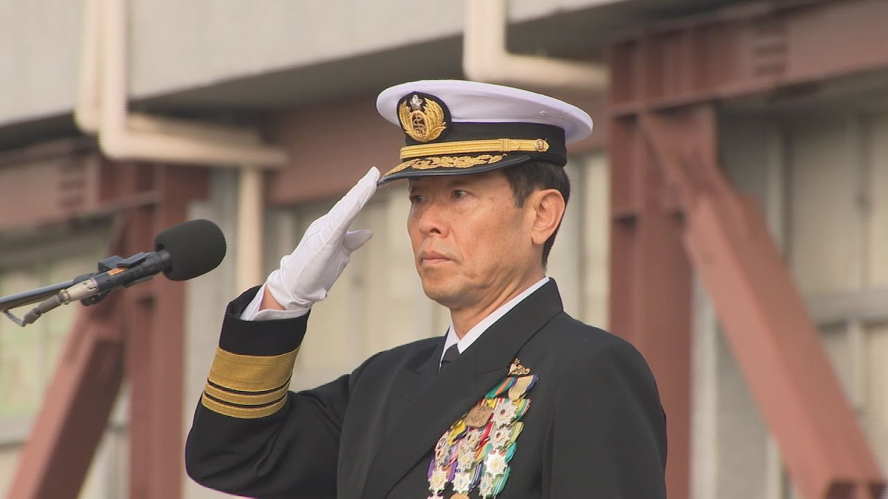 海上自衛隊佐世保地方総監に福田達也海将（５７）が着任「奮励努力してくれることを大いに期待」