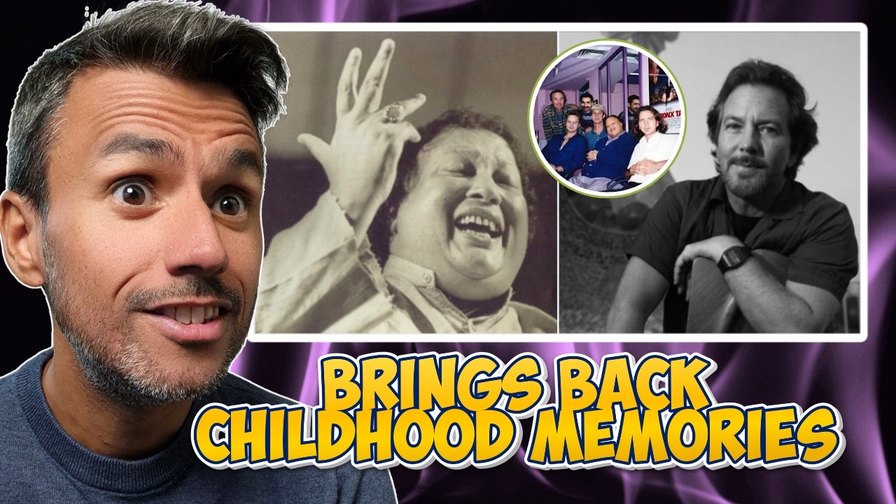 Eddie Vedder ft. Nusrat Fateh Ali Khan - The Long Road | REACTION | First Time Hearing It