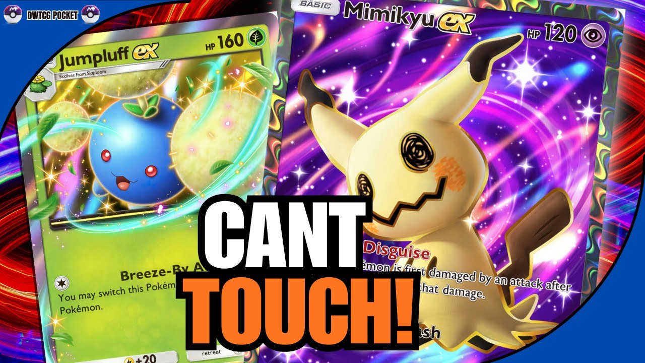Mimikyu ex + Jumpluff ex Is BROKEN! | Fantastical Parade | Pokémon TCG Pocket