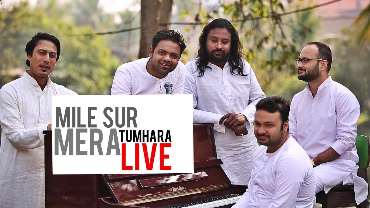 Mile Sur Mera Tumhara live  - Sourendro Soumyojit