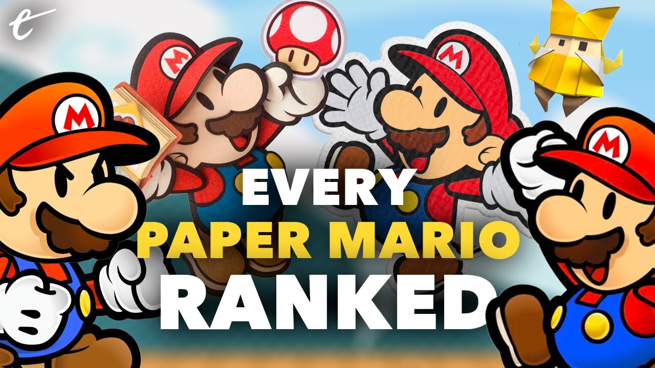 Every Paper Mario Game Ranked From Worst to Best