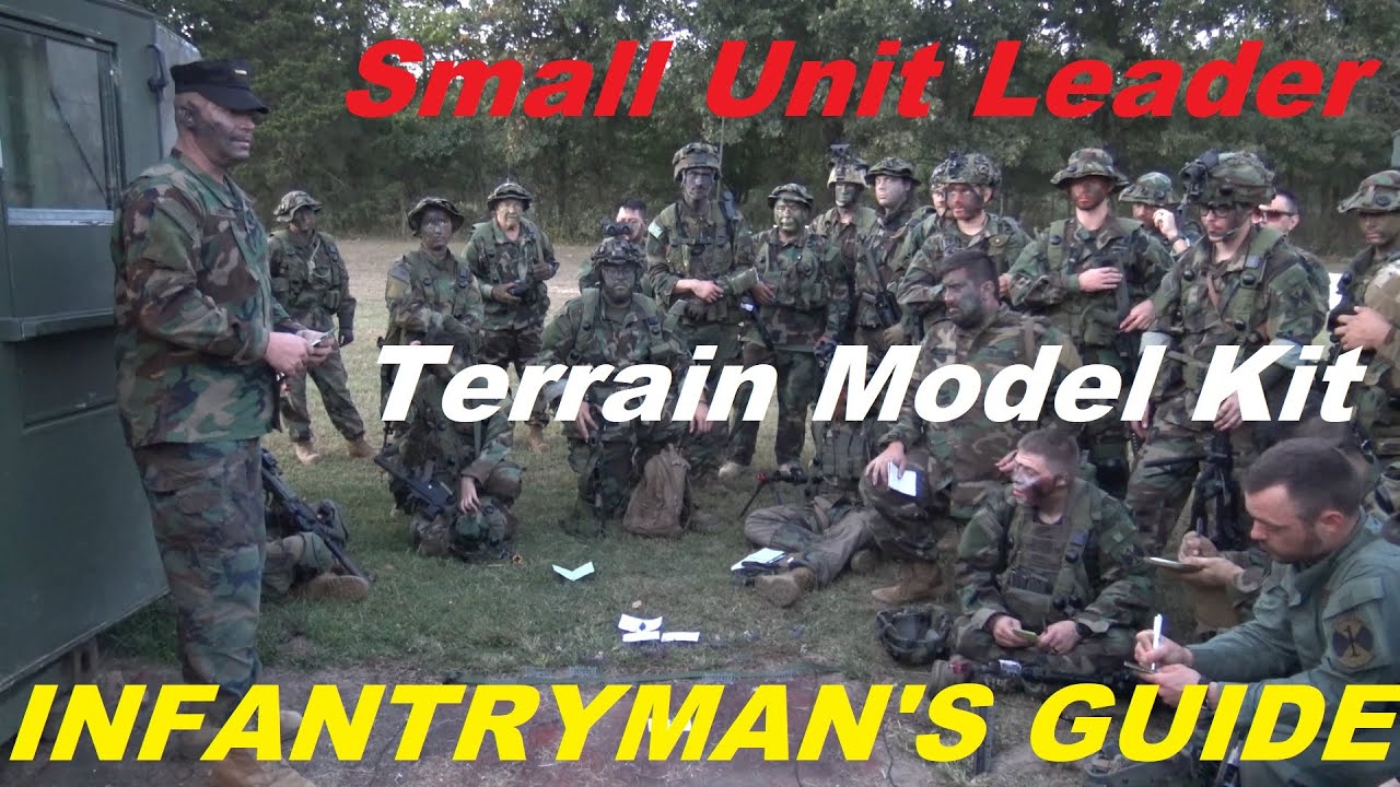 INFANTRYMAN’S GUIDE: Small Unit Leader Terrain Model Kit By Brent0331