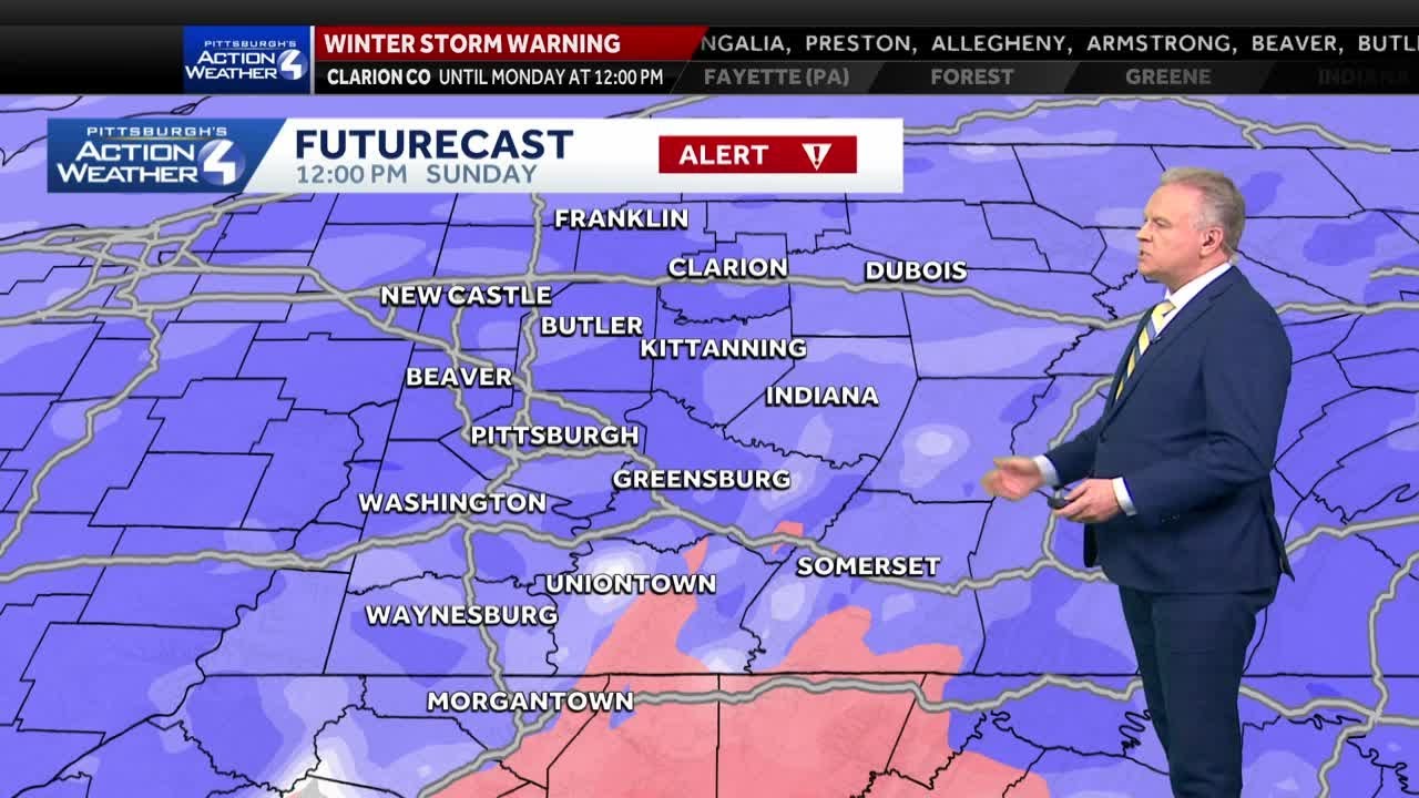 Winter Weather heading to Western Pa.